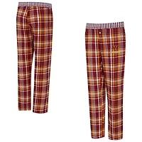 Pantalon à carreaux tri-mélange Laney de Washington Commanders Bordeaux Concepts Sport pour femme