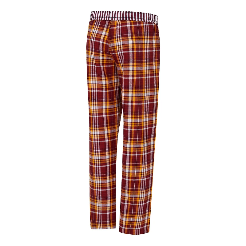 Pantalon à carreaux tri-mélange Laney de Washington Commanders Bordeaux Concepts Sport pour femme