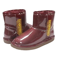 Bottes Cuce Washington Commanders Water Resistant Faux Shearling pour femmes, bourgogne