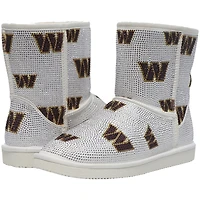Women's Cuce  Washington Commanders Logo Pull on Ankle Boots
