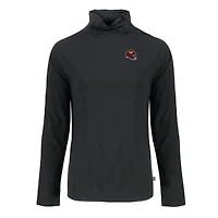 Sweat-shirt à col cheminée raglan recyclé pour femme, noir, style Washington Commanders Coastline Epic Comfort Eco.