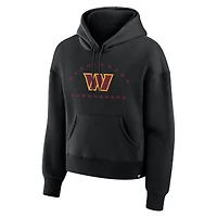 Sweat à capuche noir pour femmes Fanatics Washington Commanders Eligible Receiver Legacy