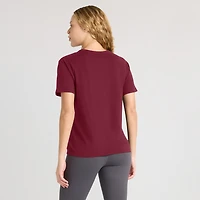 Women's Fanatics Burgundy Washington Commanders Essential Legacy T-Shirt