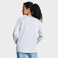 T-shirt à manches longues blanc Fanatics pour femme, motif Hometown Legacy des Washington Commanders
