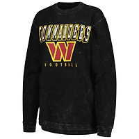 Women's G-III 4Her by Carl Banks Black Washington Commanders Comfy Cord Pullover Sweatshirt
