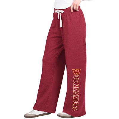 Women's G-III 4Her by Carl Banks Burgundy Washington Commanders Field Sweatpants