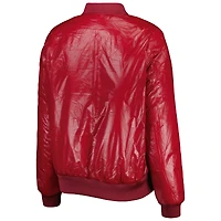 Veste réversible pour femme G-III 4Her by Carl Banks Oatmeal/Bourgogne Washington Commanders Switchback Full-Zip