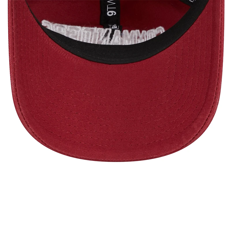 Women's New Era Burgundy Washington Commanders Collegiate 9TWENTY Adjustable Hat
