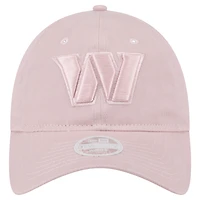 Women's New Era  Light Pink Washington Commanders Main 9TWENTY Adjustable Hat