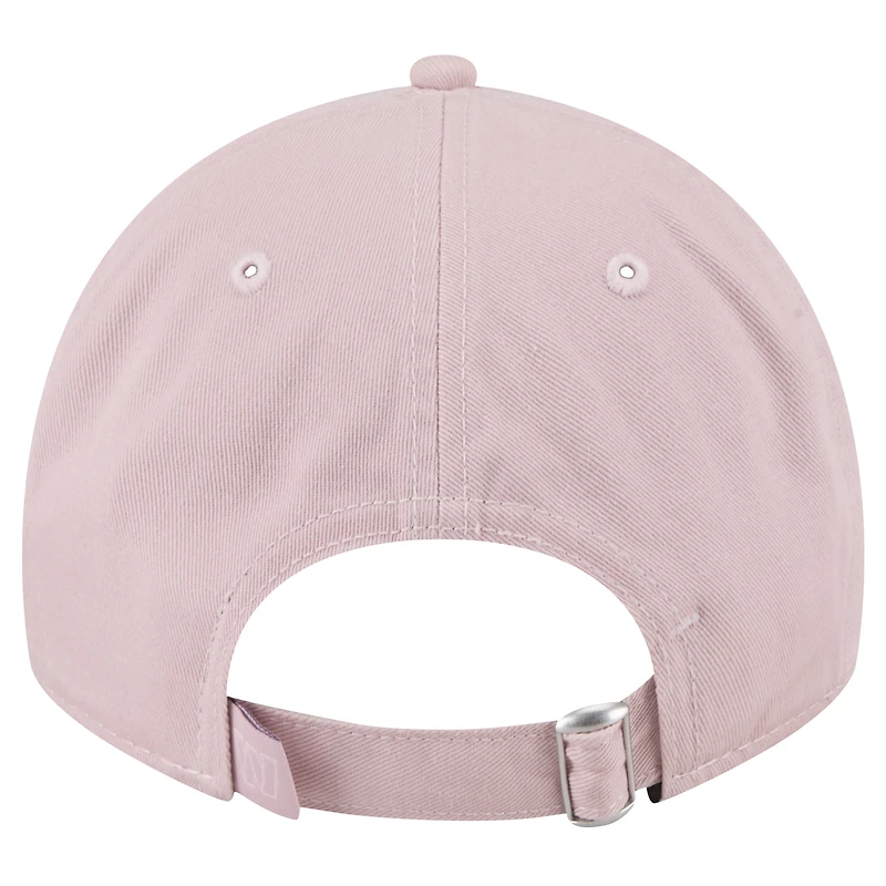 Women's New Era  Light Pink Washington Commanders Main 9TWENTY Adjustable Hat