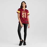 Women's Nike Ale Kaho  Burgundy Washington Commanders Team Game Jersey
