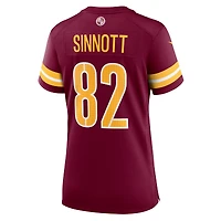 Women's Nike Ben Sinnott  Burgundy Washington Commanders Game Jersey