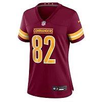 Women's Nike Ben Sinnott  Burgundy Washington Commanders Team Game Jersey