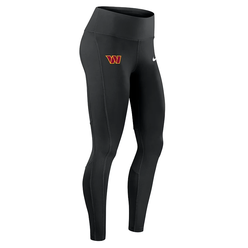 Women's Nike Black Washington Commanders Primetime Epic Fast Dri-FIT Leggings