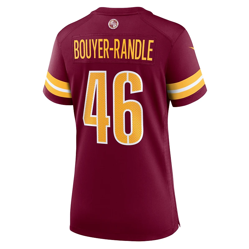 Women's Nike Brandon Bouyer-Randle Burgundy Washington Commanders Game Jersey