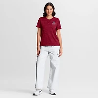 Women's Nike Burgundy Washington Commanders Sideline Velocity Dri-FIT T-Shirt