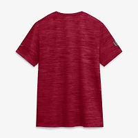 T-shirt Nike Dri-FIT bordeaux Washington Commanders Sideline Velocity pour femme