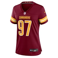 Women's Nike Eddie Goldman  Burgundy Washington Commanders Team Game Jersey