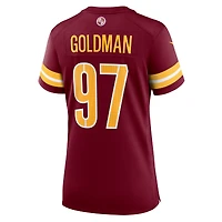 Women's Nike Eddie Goldman  Burgundy Washington Commanders Team Game Jersey