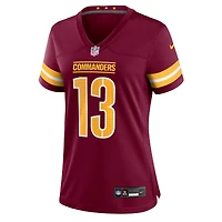 Women's Nike Emmanuel Forbes Jr.  Burgundy Washington Commanders Team Game Jersey