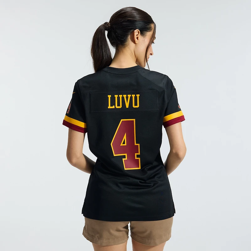 Women's Nike Frankie Luvu White Washington Commanders Game Super Bowl Era Jersey