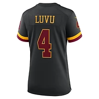 Maillot Nike Frankie Luvu blanc pour femme, édition Super Bowl, Washington Commanders