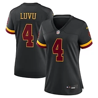 Maillot Nike Frankie Luvu blanc pour femme, édition Super Bowl, Washington Commanders