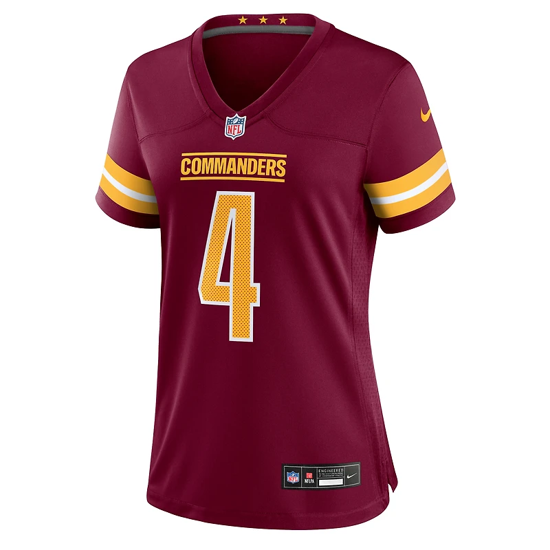 Women's Nike Frankie Luvu White Washington Commanders Game Jersey