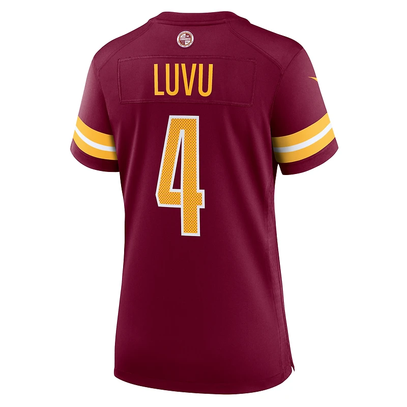 Women's Nike Frankie Luvu White Washington Commanders Game Jersey