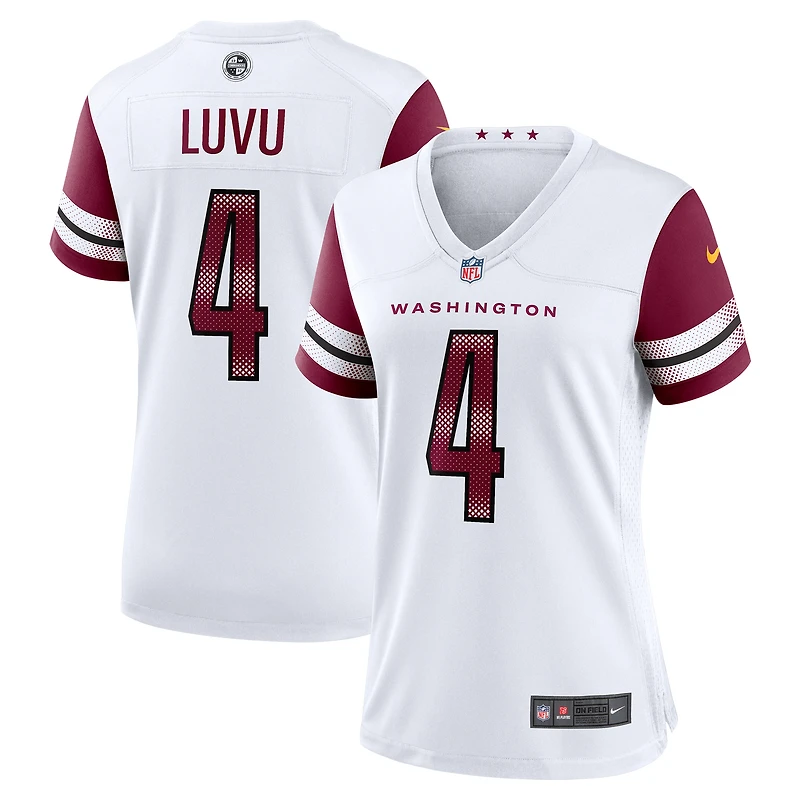 Women's Nike Frankie Luvu  White Washington Commanders Game Jersey