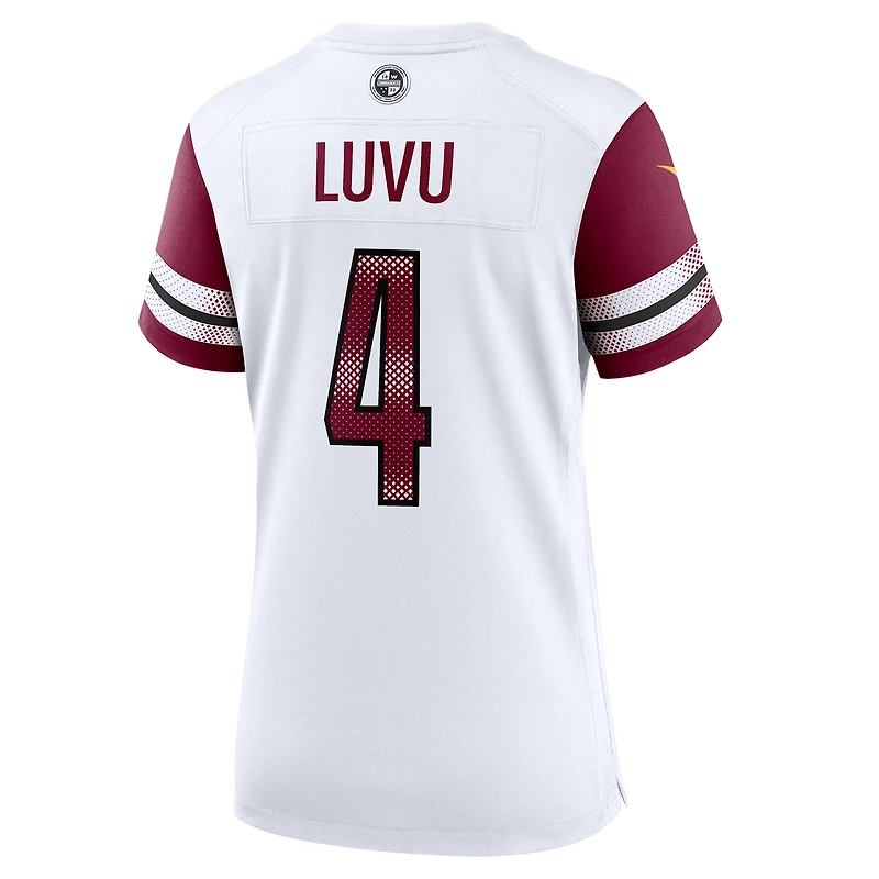 Women's Nike Frankie Luvu  White Washington Commanders Game Jersey