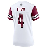 Women's Nike Frankie Luvu  White Washington Commanders Game Jersey