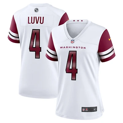 Women's Nike Frankie Luvu  White Washington Commanders Game Jersey