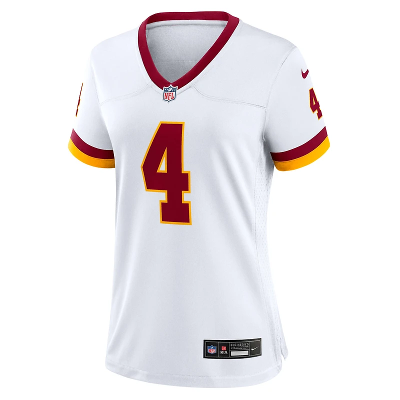 Women's Nike Frankie Luvu White Washington Commanders Game Super Bowl Era Jersey