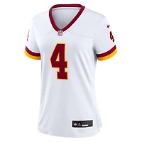 Women's Nike Frankie Luvu White Washington Commanders Game Super Bowl Era Jersey