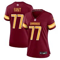 Maillot de match Nike George Fant bordeaux pour femme des Washington Commanders