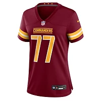 Maillot de match Nike George Fant bordeaux pour femme des Washington Commanders