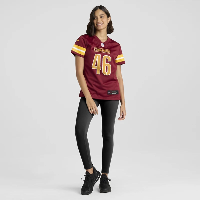 Women's Nike Greg Joseph  Burgundy Washington Commanders Team Game Jersey
