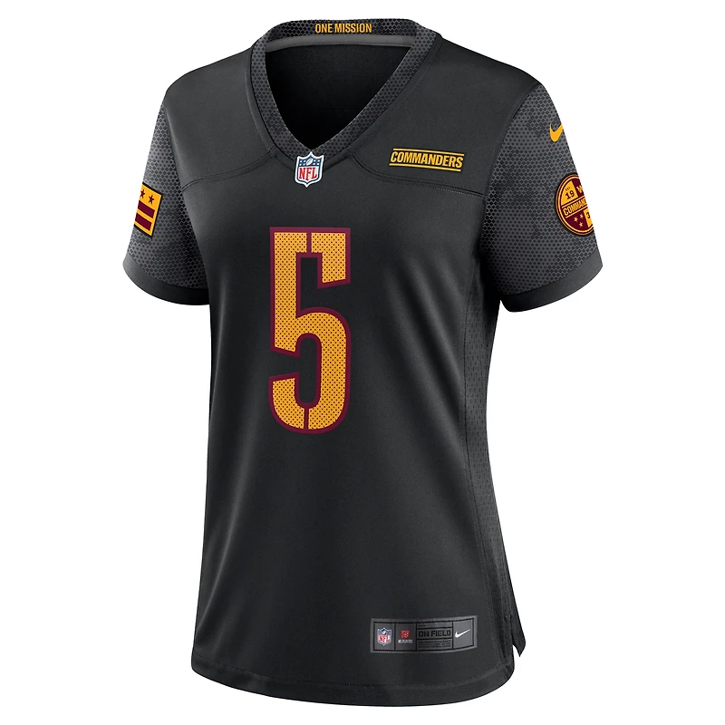 Women's Nike Jayden Daniels Black Washington Commanders Alternate Game Player Jersey