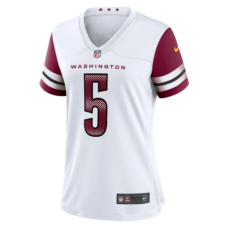 Women's Nike Jayden Daniels  White Washington Commanders Game Jersey