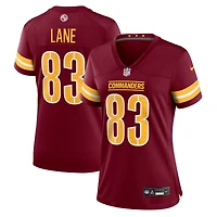 Women's Nike Jaylin Lane  Burgundy Washington Commanders Team Game Jersey