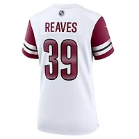 Women's Nike Jeremy Reaves  White Washington Commanders Game Jersey