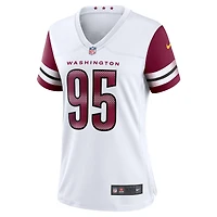 Women's Nike Jer'Zhan Newton  White Washington Commanders Game Jersey