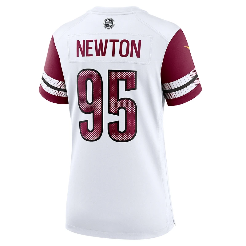 Women's Nike Jer'Zhan Newton  White Washington Commanders Game Jersey