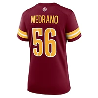 Women's Nike Kain Medrano  Burgundy Washington Commanders Team Game Jersey