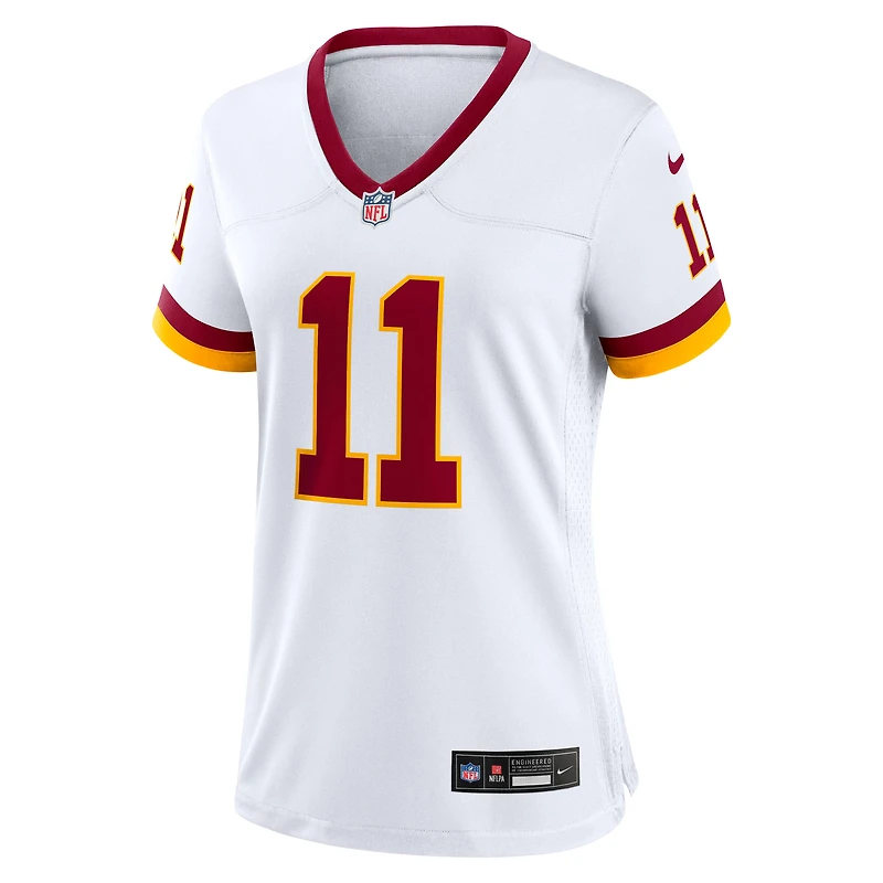 Women's Nike Luke McCaffrey White Washington Commanders Game Super Bowl Era Jersey