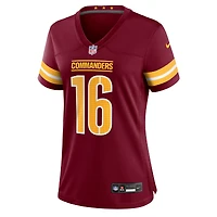 Maillot de match Nike Matt Gay Bordeaux pour femme des Washington Commanders