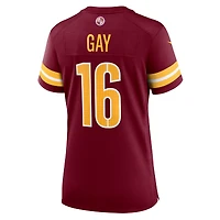 Women's Nike Matt Gay  Burgundy Washington Commanders Team Game Jersey