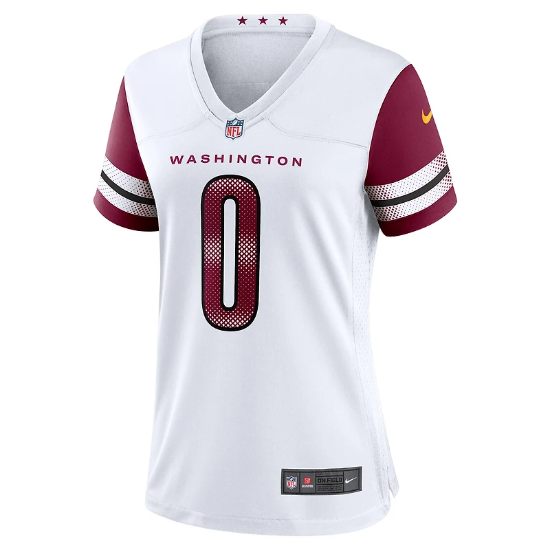 Women's Nike Mike Sainristil  White Washington Commanders Game Jersey