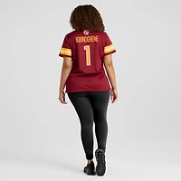 Women's Nike Noah Igbinoghene  Burgundy Washington Commanders Team Game Jersey